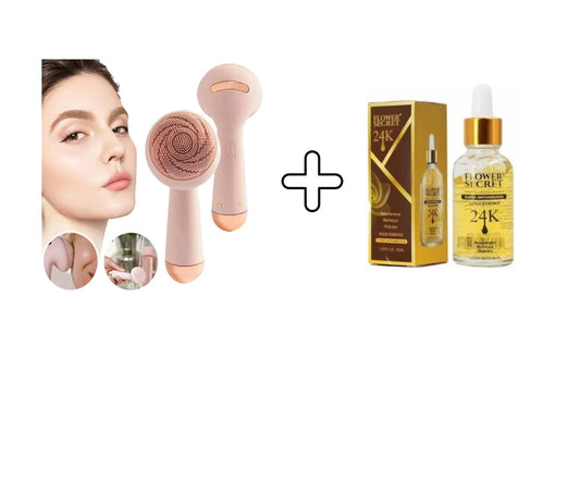 Pack Limpiador Masajeador + Serum